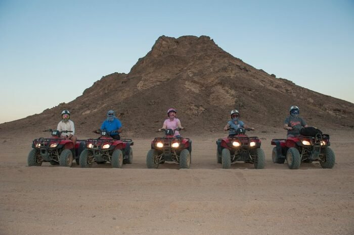 Super Safari, quad ATV i zachód słońca, przejażdżka na wielbłądzie z kolacją – Marsa Alam